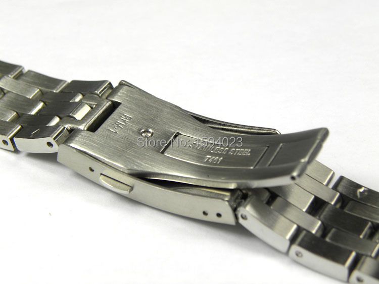 19mm PRC200 T17 T461 T014430 T014410 Watchband Види Делови машки стриптиз Солидна Нерѓосувачки челик хривнија рака