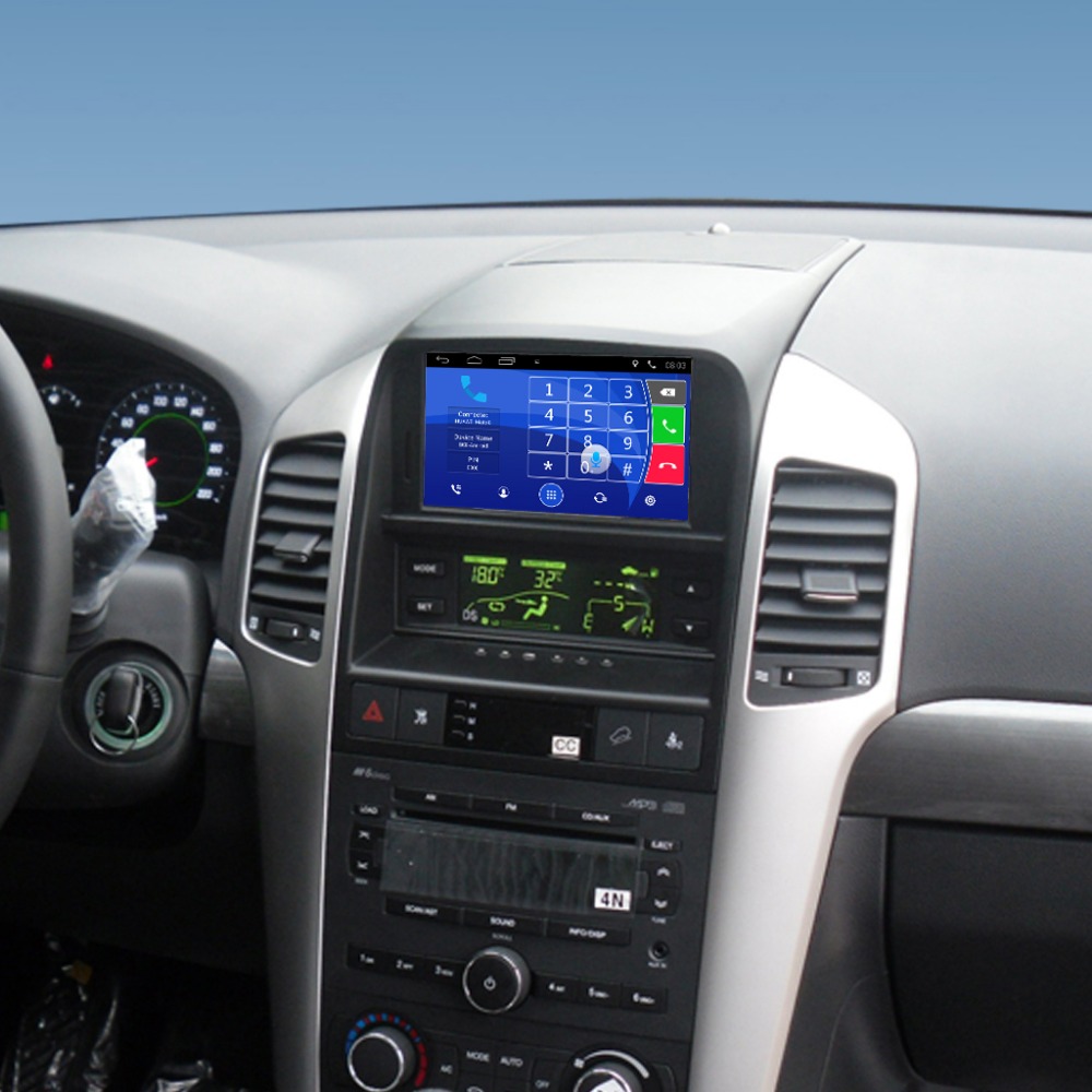 Надгради Оригиналот е Радио за Автомобил Играч Одговараат на Chevrolet Captiva 2008-2011 GPS Навигација со Автомобил Видео Плеер WiFi, Bluetooth