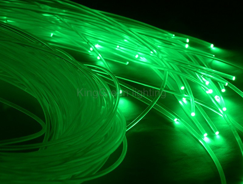 50~500PCS X 1mm X 2 Метар крајот сјај ПММА пластични влакна оптика кабел за LED ѕвезда таванот светлина бесплатен превозот