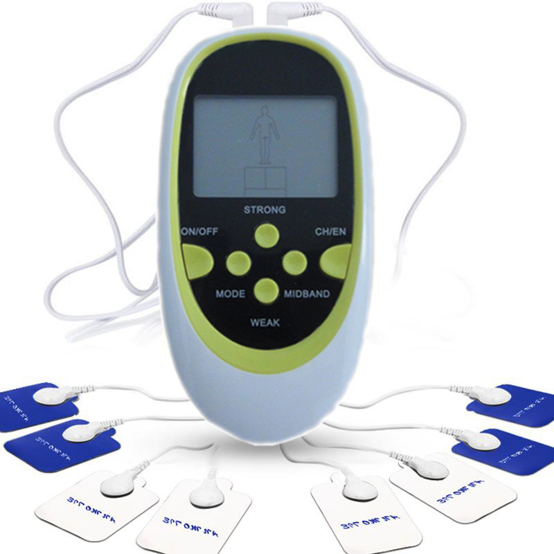 Dual-Излезна Електрична Massager Електрични Stimulator со Полно Тело, да се Релаксираат Мускулите Терапија Massager Масажа