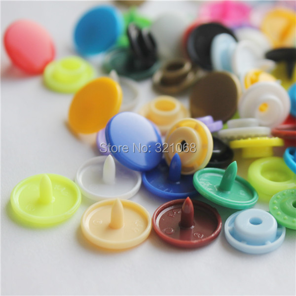 30 бои мешана боја 1000 продадени единици T5 snap копчето 1.2 см копчето торба дожд копчето облека, додатоци
