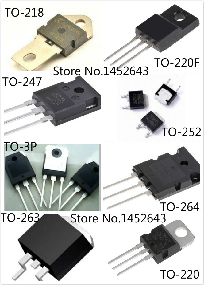 20PCS/МНОГУ SFR50N06 ДО 220 / NCE80H11 ДО 220 / 03N60S5 SPB03N60S5 ДА-263 / 30CTQ045 ДА-220