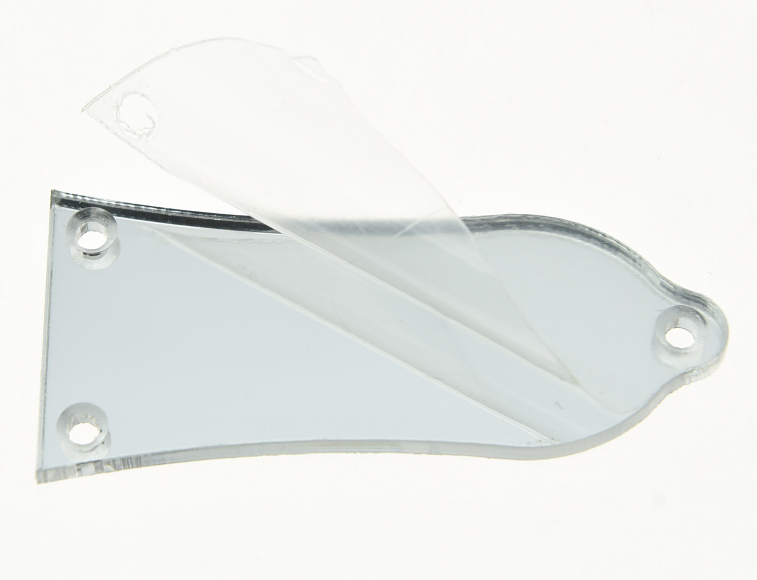 KAISH Огледало Пластични ЛП Гитара Решетка Род Покрие 3 Дупки се Вклопува Epiphone Стил Les Pauls