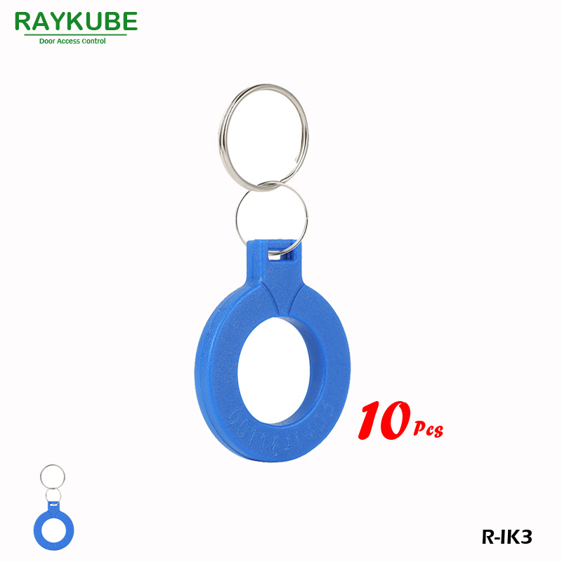RAYKUBE R-IK3 Нови Keyfob 10Pcs/Многу 125Khz RFID Близина Keyfobs За Врата Систем за Пристап