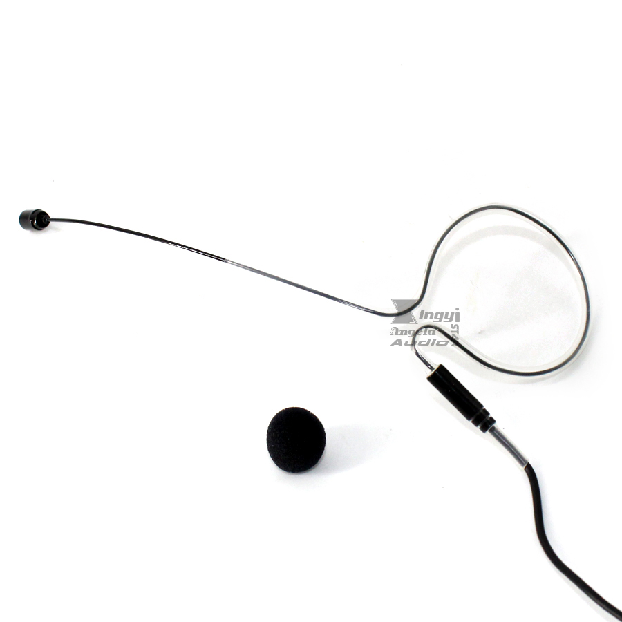 4Pcs Еден Earhook Кондензаторот вградениот Микрофон 3,5 мм Џек Завртка Headworn Микрофон Мајк За UHF Безжичен Систем Bodypack Предавателот