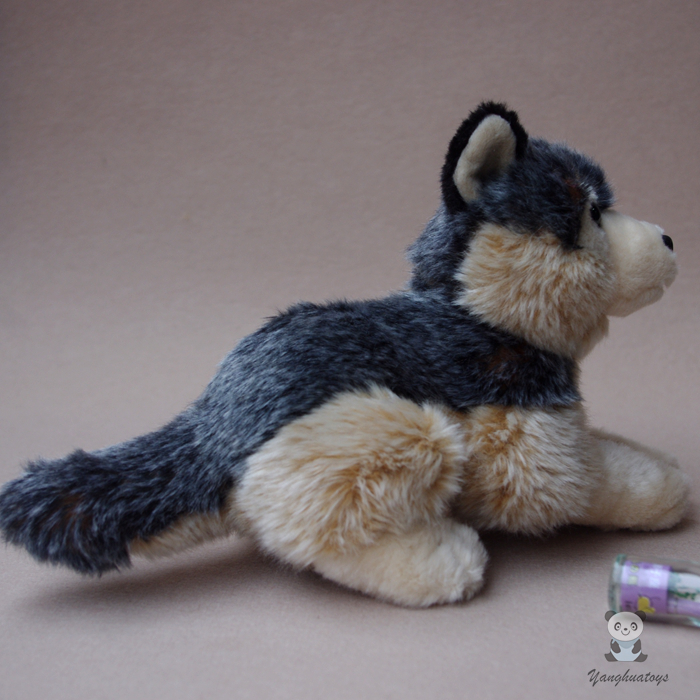 Роденденски Подарок Симулација Coyote Кукла Кадифен Животни Играчка Волкот детски Играчки Момче