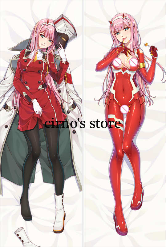cirno е Продавница МИЛА во FRANXX аниме Карактери секси девојка нула две перница покрие ichigo Dakimakura тело pillowcase