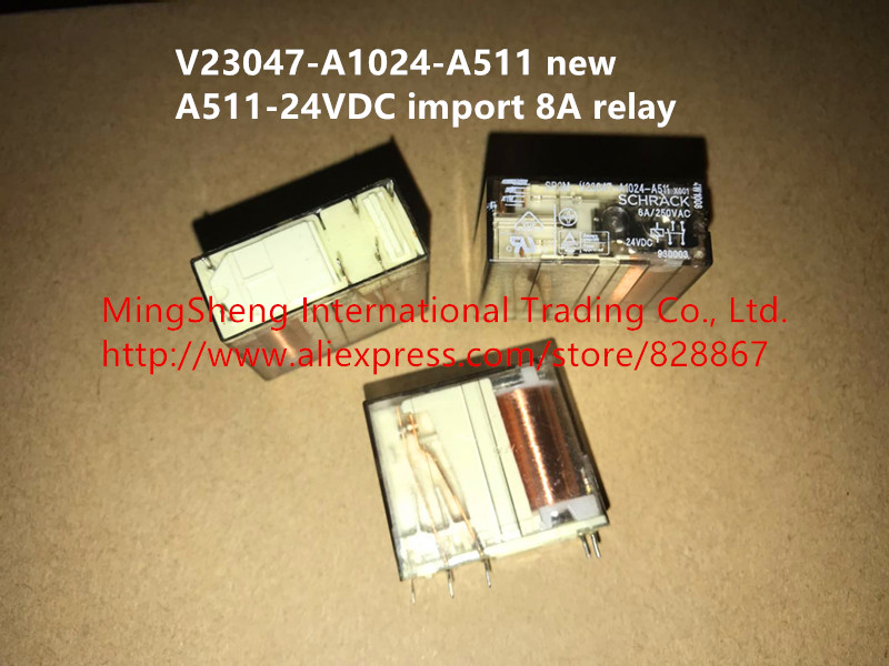Оригинални нови посебни V23047-A1024-A511 нови A511-24VDC увоз 8A 250VAC реле A1024-A511