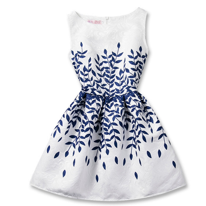 Новата Дама Стил Бебе Девојки Облека Печатење Фустан Партија Fantasia Крпа Vestidos Доенчиња Облека За Бебе Деца Деца