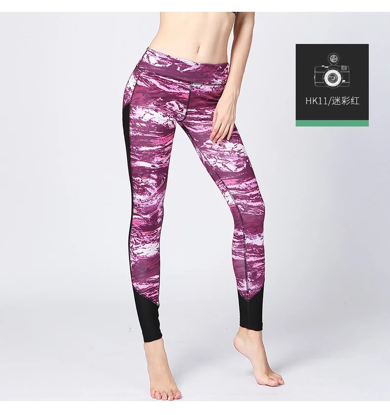 Топла 3D Испечатени Мода Жените Leggings Простор Галакси Leggins Вратоврска Боја Фитнес Панталона