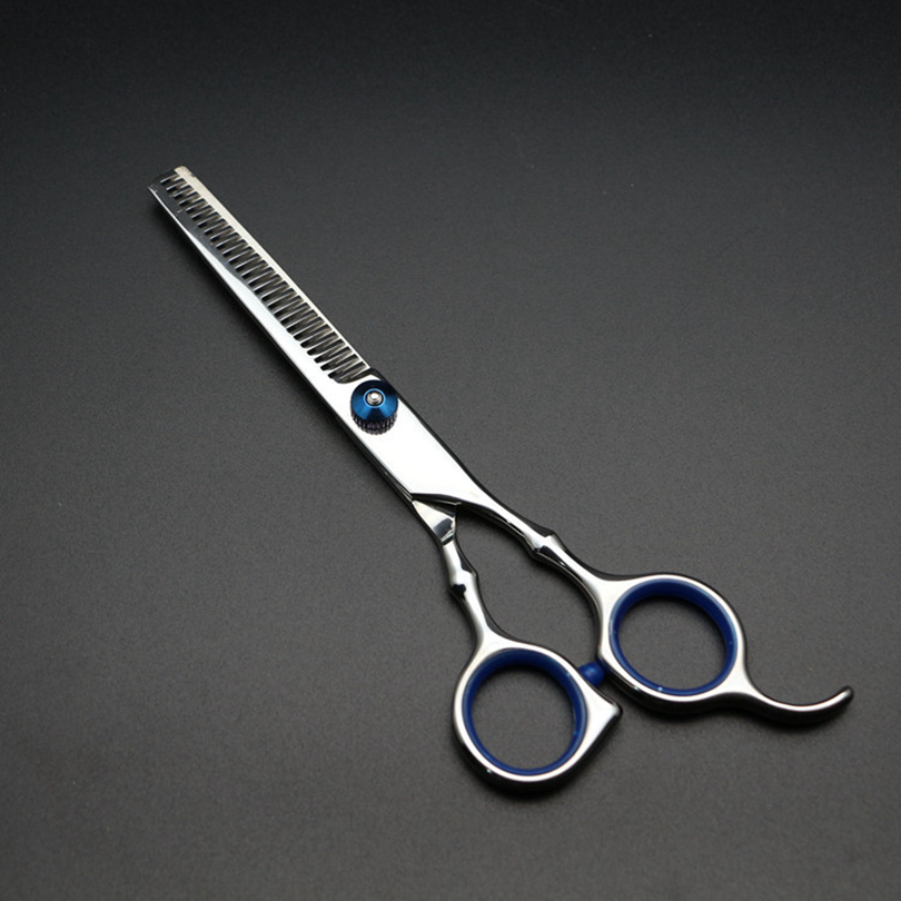 Brainbow 6.0 во Фризерски Професионални Коса Сет Ножици за Сечење& Чистење, Берберот Shears Коса Салонот со Чешел+Hairpin+СТП