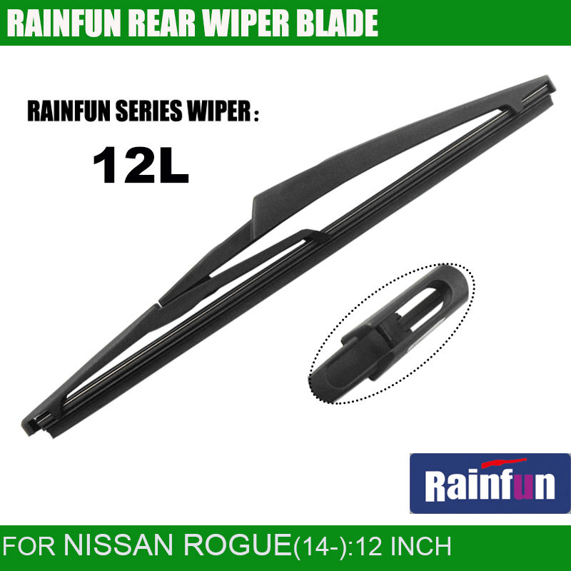 RAINFUN посветен автомобил задните wiper ножот за NISSAN НЕПРИЈАТЕЛСКИТЕ(08 -) 12 Инчен задните wiper за NISSAN НЕПРИЈАТЕЛСКИТЕ од 2008 година