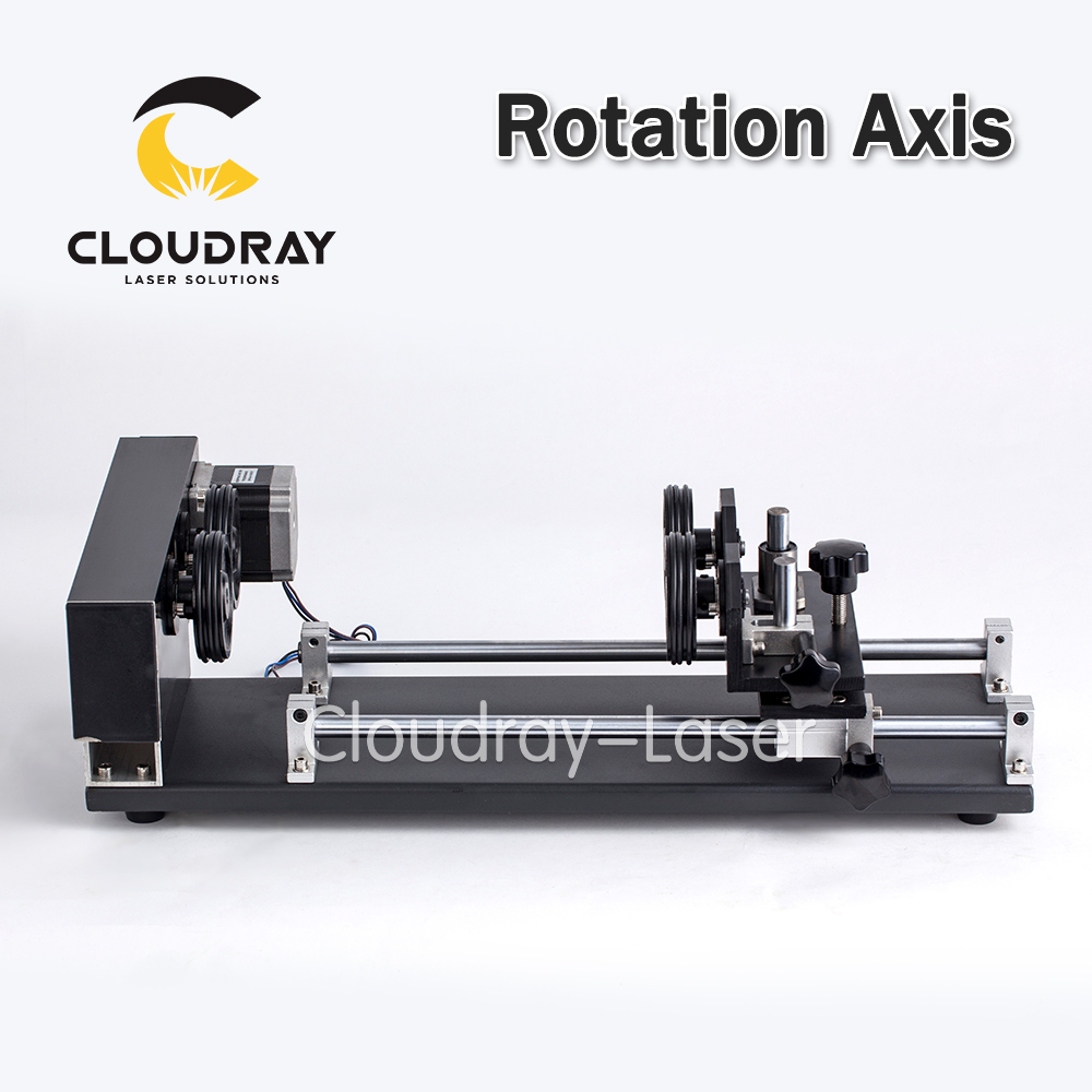 Cloudray Машина Механички Делови Ролери Ротација на Оската ја Ротирате Гравирање за Ласерско Гравирање Машина за Сечење
