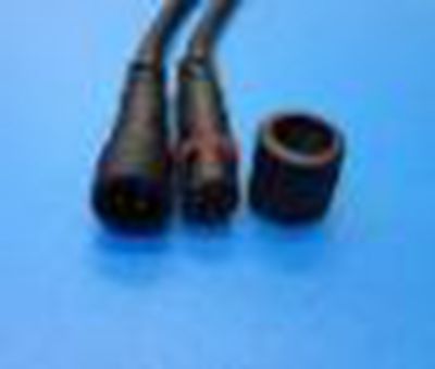 10 пар/многу,женски + машки црна конектор,задник заеднички 40cm 0.3 плоштад, 4 pin водоотпорен IP66 поврзете кабел за led лента осветлување