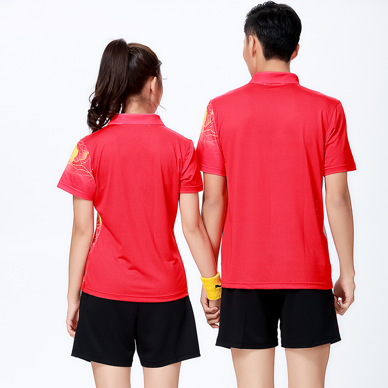Нови Спортски Бадминтон носат кошула Жени/Мажи , спортски Тенис кошула , Тенис на Маса кошула , Брз сува спортски кошула 8809