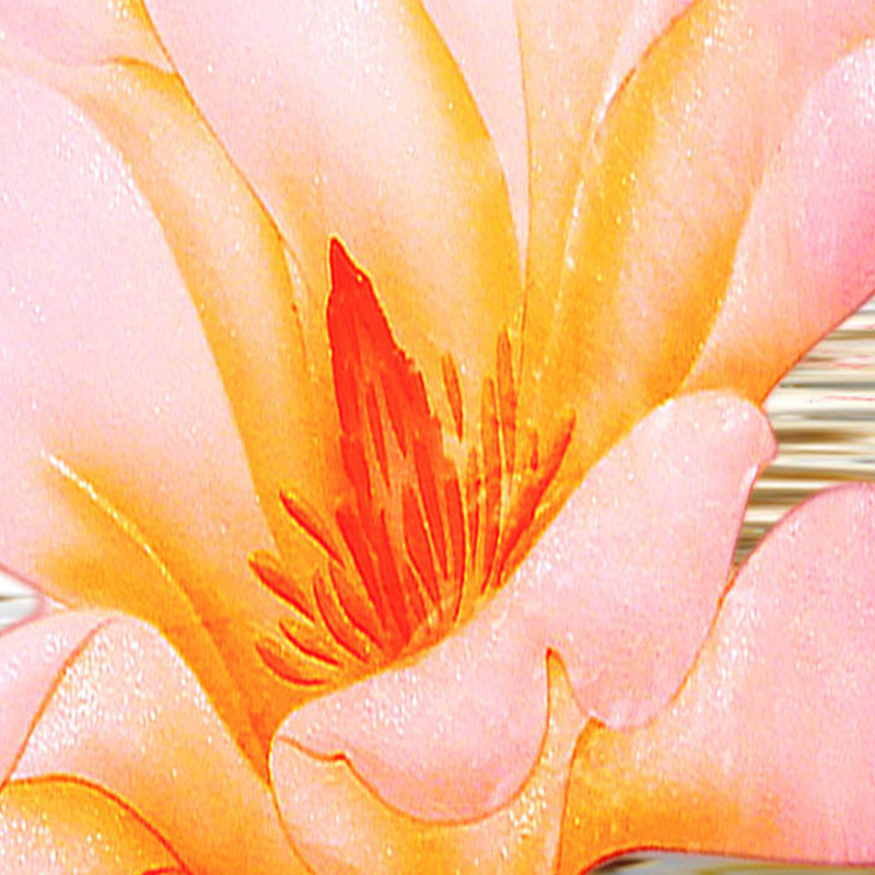 Обичај Фото Позадина Стереоскопски 3D Олеснување Magnolia Цвет во ЖИВО Позадина Ѕид Оркестарот Mural Дневна Соба и Спалната