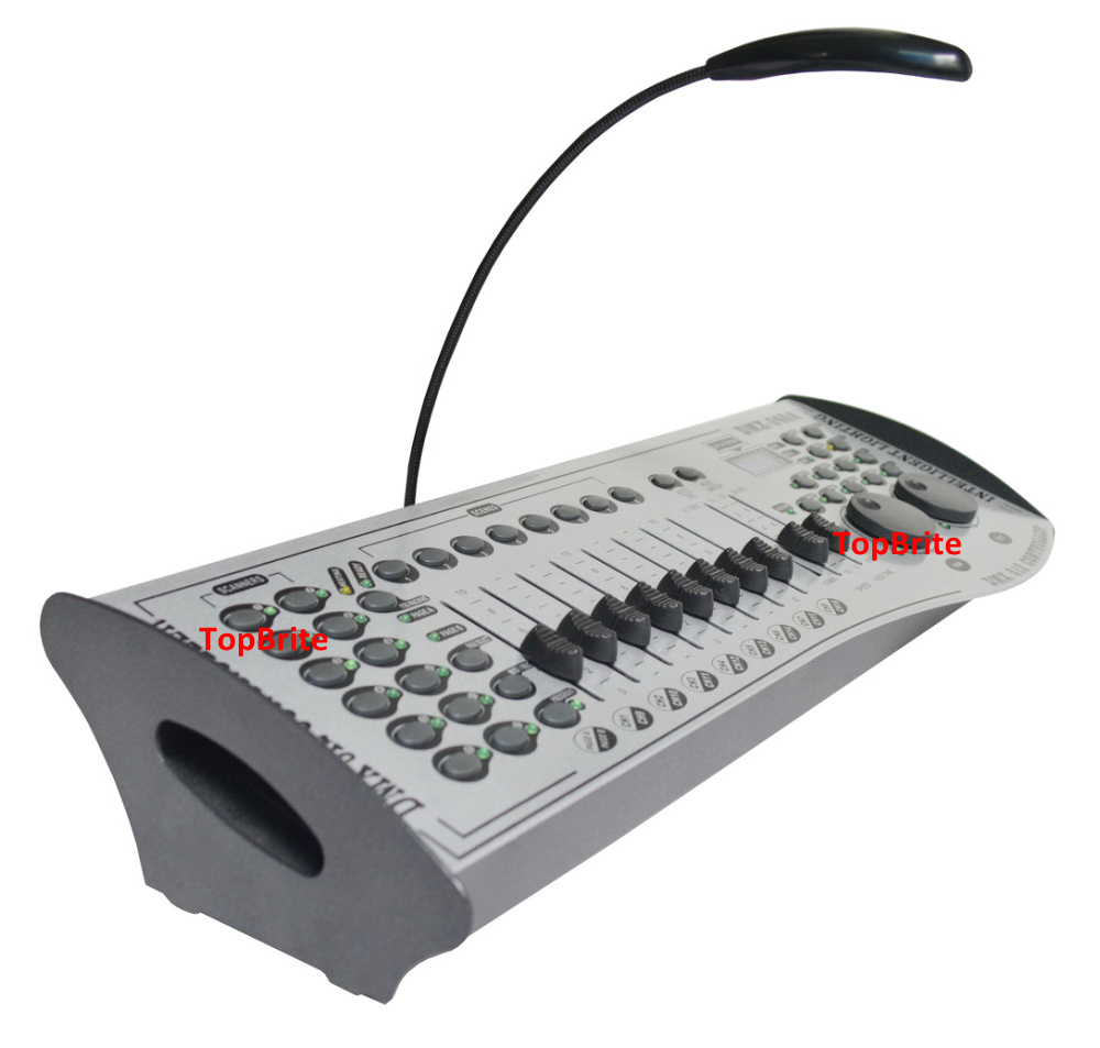 Продажба Меѓународниот Стандард DMX 240 Контролер за Контрола на Движење на Главата Led Par Фаза Светла Конзоли DJ 512