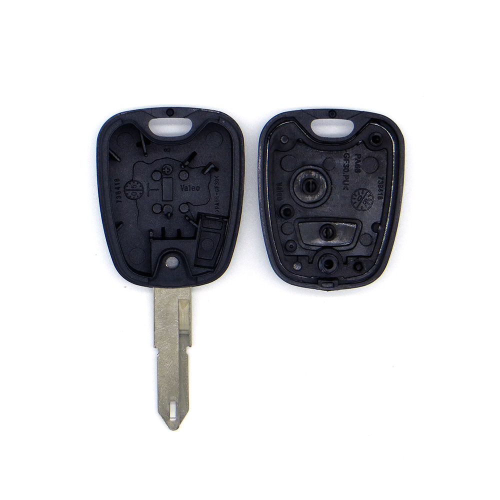 WhatsKey 2 Копче за Замена на Далечинскиот Клуч Школка Неисечени Сечилото Фоб Случај За Peugeot 206 Партнер Експерт Боксер