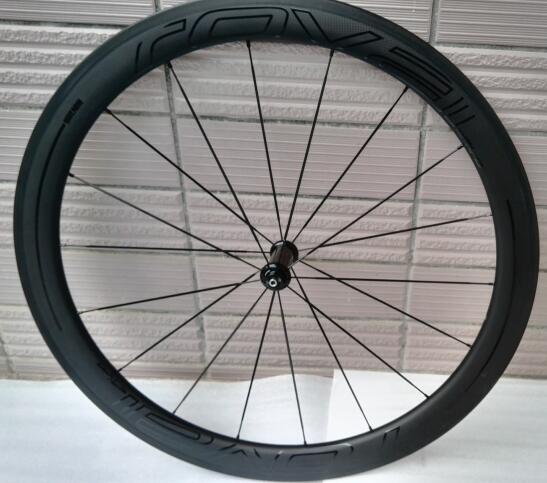 најдобра цена ширина 25мм кинески оем прилагодено лого налепница јаглерод патот велосипед clincher цевки wheelset 50mm