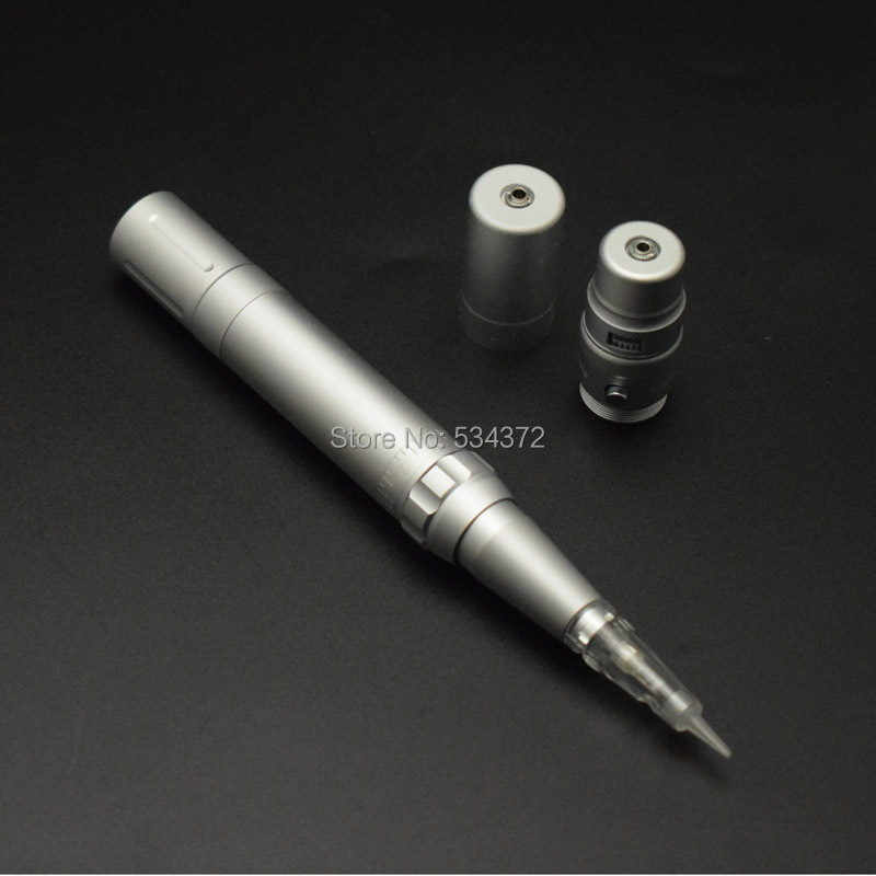 Сребро Професионални Касети Игли Шминка пенкало батерија на трајна шминка машина