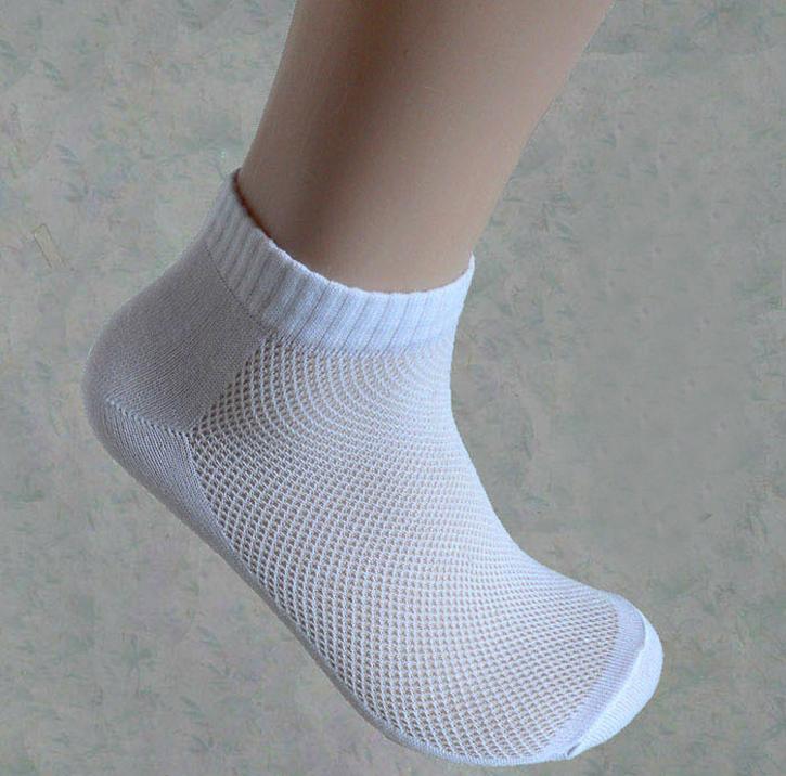 Топла Продажба на Квалитетот на Жените Лето Чорапи Класична Бела боја Сиво Црна Пролет, Есен Кул Мрежа Дизајн Дише Удобно