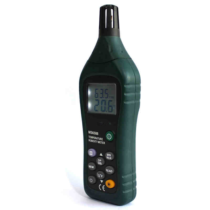 Топла Продажба на Високо Чувствителни Точноста Дигитални Индустриски Одделение Hygrometer MS6508 Преносни Термометар