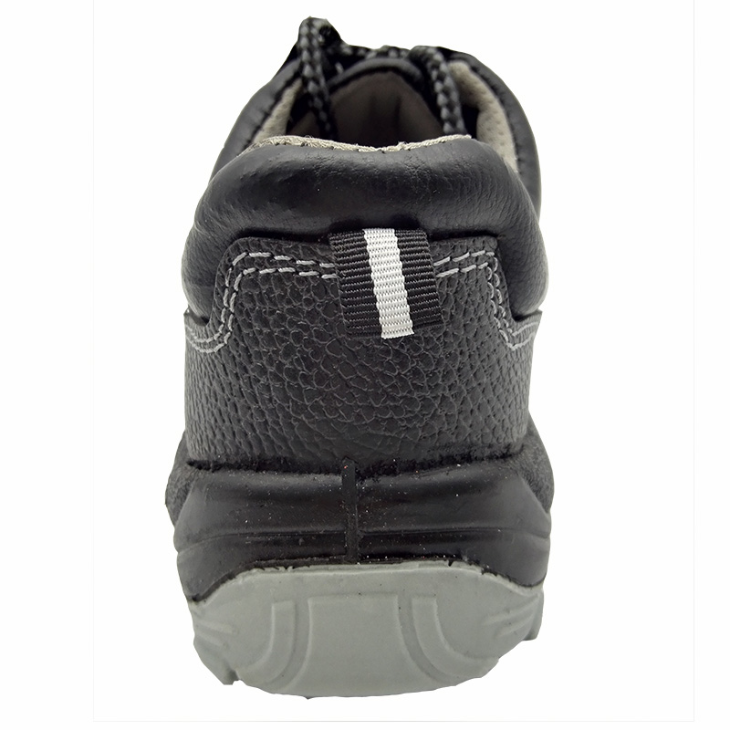 плус големина на мажите црна слободно челик пети опфаќа работа безбедносни чевли дише платформа вистинска кожа инструментално ниски чизми за заштита на