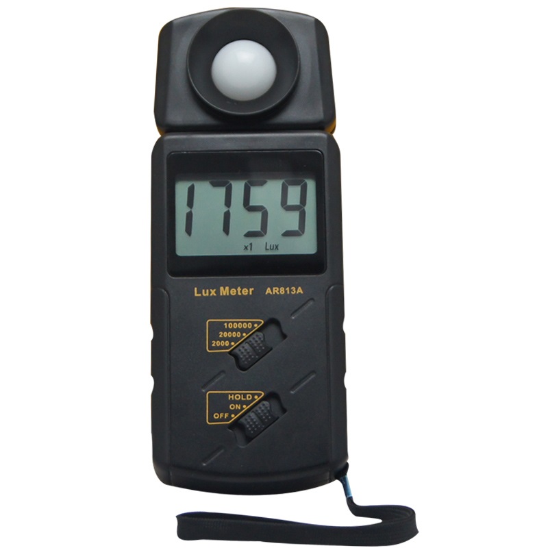 Дигитални 100,000 Лукс Метар illuminometer Photometer Luxmeter Светлина Метар Luminometer 3 Опсег AR813A