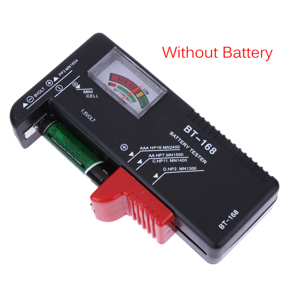 Дигитални Батеријата Тестер BT168 АА ААА 9V Копчето Мобилен Батеријата Тајна Електронски Тестер Алатка Мулти Големина