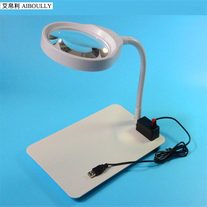 Одржување заварување биро читање лупа со led светилка 10 X пати usb интерфејс лупа Дијагностички алатки