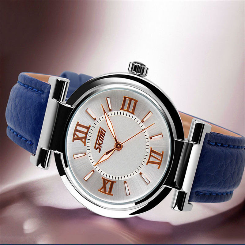 година Нови Женска рачен часовник Жените се Облекуваат Часовници Мода Обичните Кожа за на Рака Види Дами Часовници