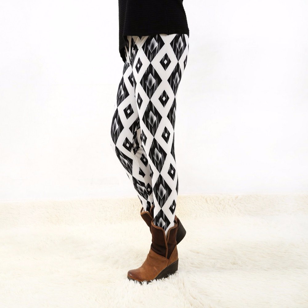 1171 мода женска bottoms високо еластична панталони capris удобно плус leggings американски стил популарна печати бесплатен превозот xxl