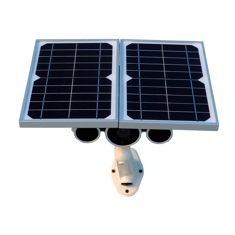Новата Генерација на Соларна Енергија WIFI ONVIF IP Камера со 80m Ноќ Визија и Ефикасна Тенките Соларни Панели со Откривање