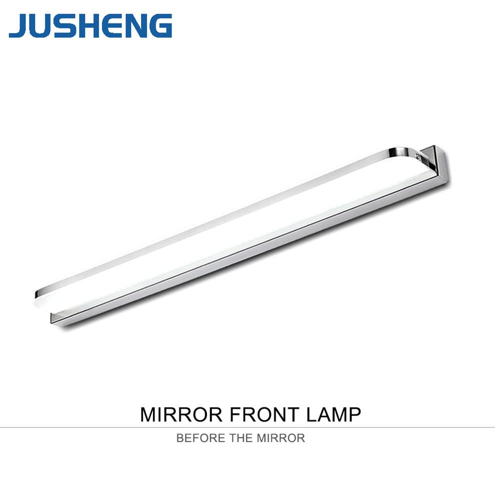JUSHENG Модерна Линеарна LED Ѕид Светла Тела над Огледало Светла во Бања Затворен Sconce светилки за Осветлување 25~112cm