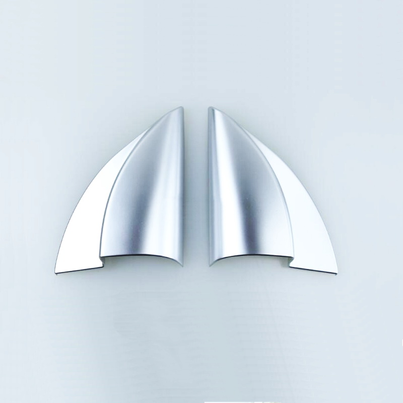 Tonlinker Покрие Случај Налепници за KIA KX5 година Додатоци 2 ПАРЧИЊА Автомобил Стил ABS Хром Стил Врата, прозорец триаголник налепници