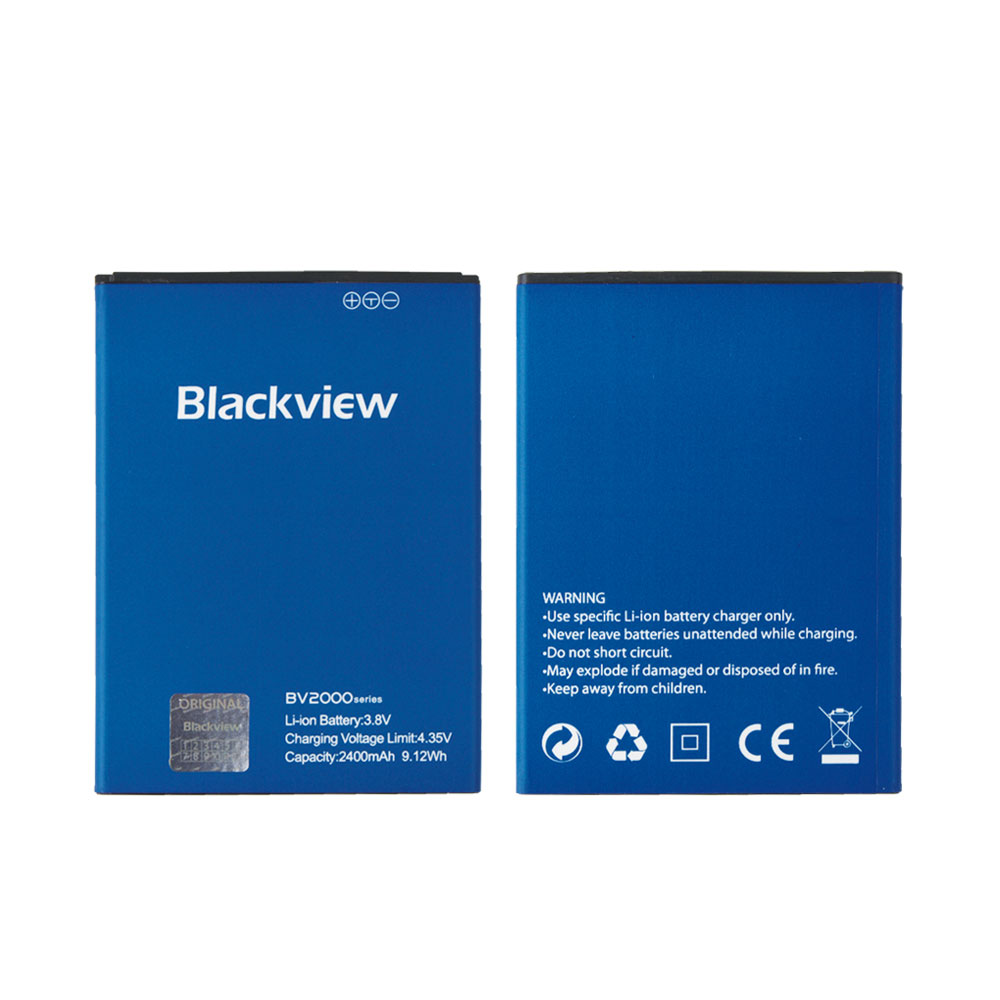 Blackview BV2000 Батеријата Висок Квалитет со Висок Капацитет од 2400mAh Li-ION Паметен Телефон за Blackview BV2000 BV2000S Телефон