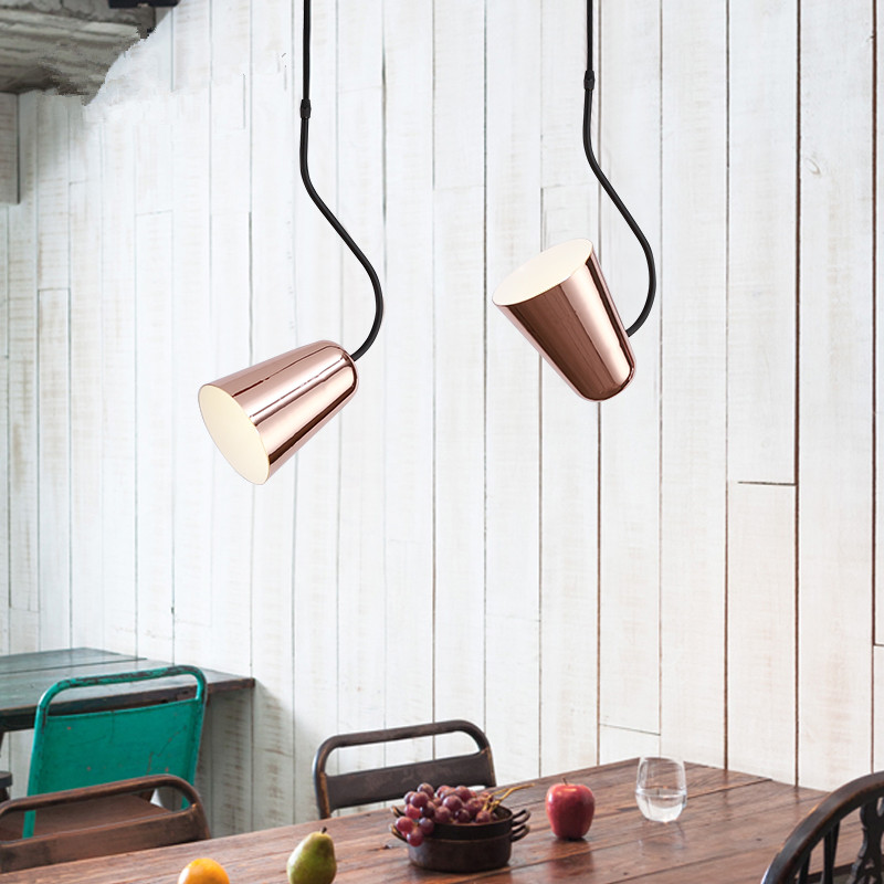 Модерен минималистички уметност Виси Светлина Нордиските едноставна ресторан дневна соба и спалната соба ноќни ламби