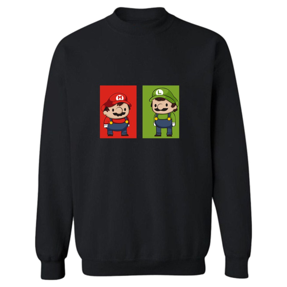Супер MarioRun Игра Sweatshirt Мажите Хип Хоп во Streetswear Стилот на Супер Марио Mens Дуксери и Суичери Преголеми 4XL