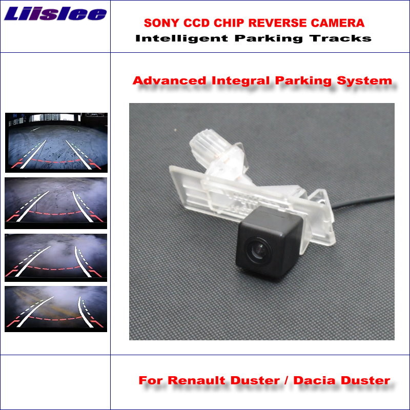 Liislee HD SONY CCD Задна Камера За Рено Duster / Dacia Duster Интелигентни Паркинг Песни се Јават на Резервната / NTSC РКА ПОМОШЕН