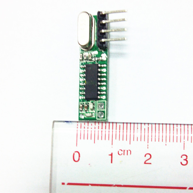 1 Сет superheterodyne 433Mhz RF предавателот и приемникот Модул за полнење мали димензии За Arduino уно Diy колекции 433 mhz Далечински контроли