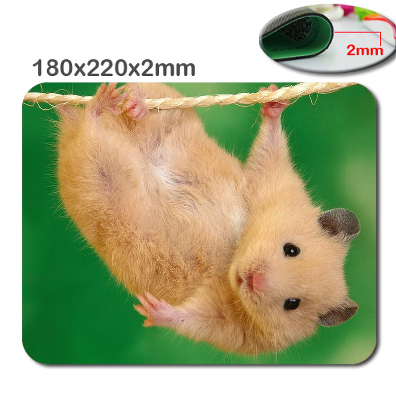 220*180*2mm Нов Стил Смешно, Смешно Глувчето Животинско mouse pad Дизајн Правоаголник Не се Лизга Гумени Трајни Gaming