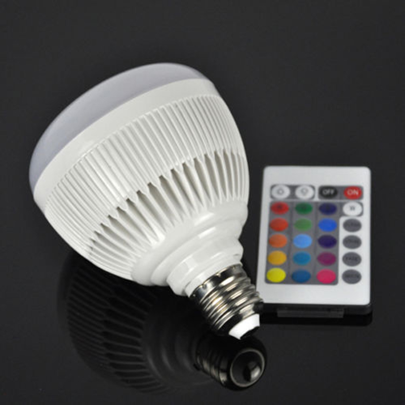 RAYWAY Smart RGBW Безжична Bluetooth Звучник Сијалица Божиќ Музика Свири Dimmable 12W E27 LED Светлина, Крушка Светилка