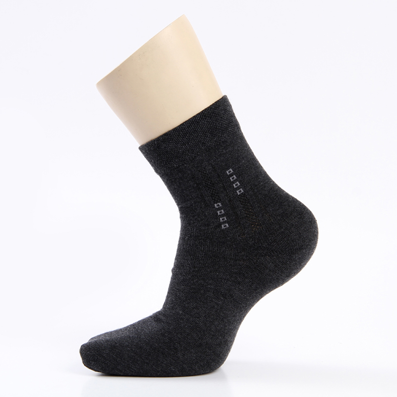 5 Парови Висок Квалитет машки Памучни Чорапи Класичен Бизнис Бренд Чорапи Мажите Анти-Бактериски Удобно се Облекуваат