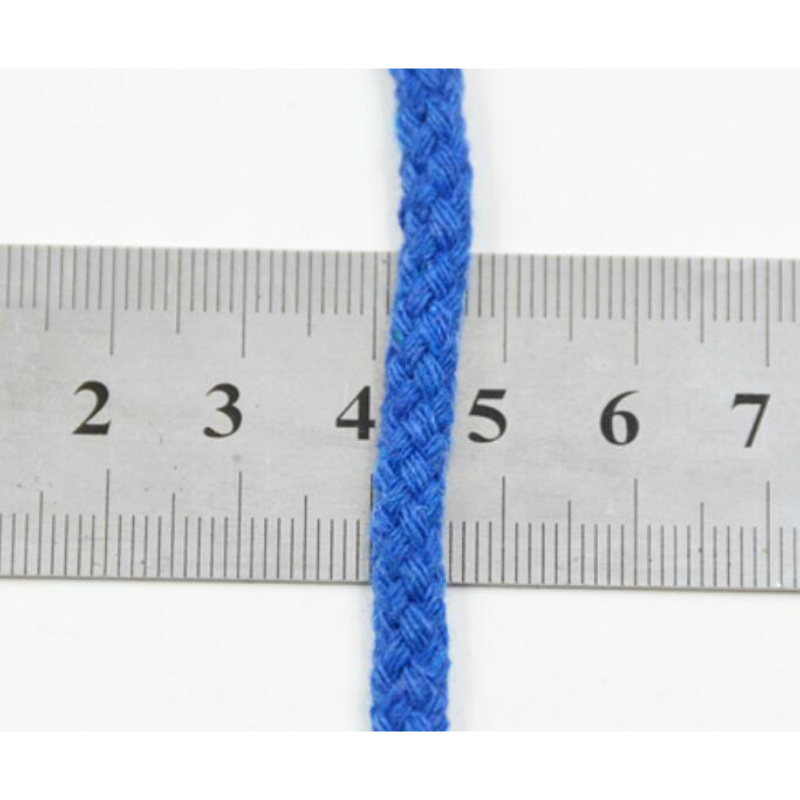 ZERZEEMOOY 5mm Diy додатоци извртени круг памук кабелот декорација јаже Беж памук јаже рачно ткаени drawstring 17color