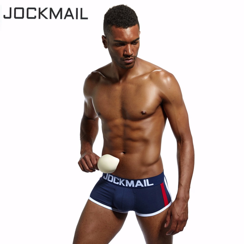 JOCKMAIL бренд mens долна облека боксери булбус подобрување им помогнам на купот на долна облека за мажи шорцеви багажникот