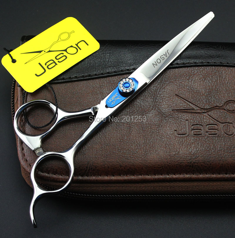 6.0 Инчен ЏЕЈСОН Ножици за Сечење,Професионални Стриже Косата за Фризерски Салон,Човечка Коса Ножици со Дијаманти,1pcs
