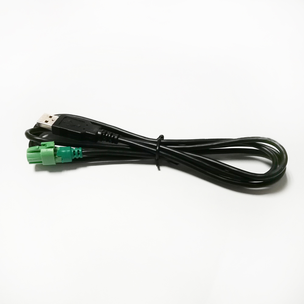 Biurlink Најновите DIY USB Преклопник Копчето Полнење преку USB Кабел Адаптер за Поддршка на USB Флеш За BMW CD Промени
