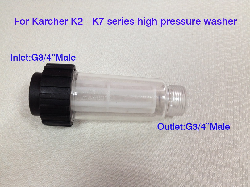 Бесплатен превозот 5pc/многу Вода филтер нето за karcher филтер К2 - K7 висок притисок за миење и за Lavor Elitech Шампион