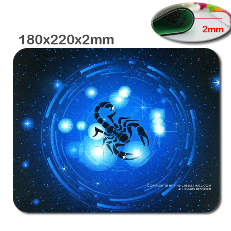 Топла обичај шкорпија небото antiskid mouse pad со висока дефиниција печатење игра mouse pad евтини padmouse mouse pad
