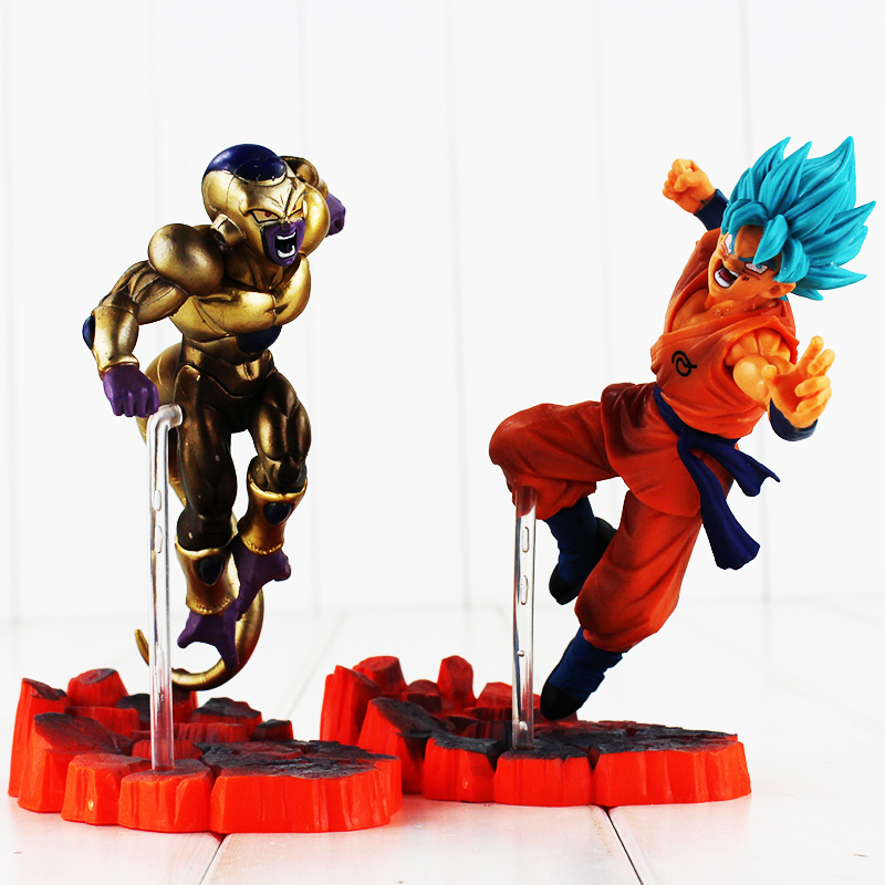 15cm Dragon Ball Z Супер Saiyan Синот Goku Freeza Замрзнувач Аниме ПВЦ Акција Фигура Колекционерски Играчки